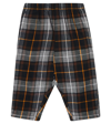 MOLO BABY SOY CHECKED COTTON trousers