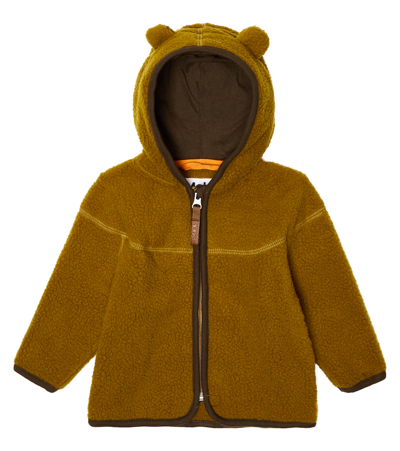 Molo Babies' Brown Teddy Fleece Jacket