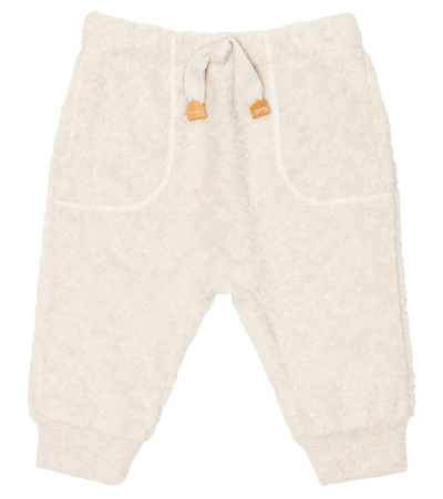 1+ In The Family Kids' Baby Yago Cotton-blend Pants In Oatmeal