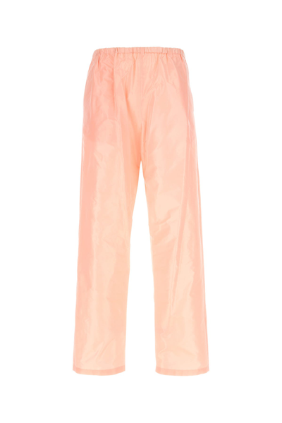 Prada Light-blue Silk Pant Lightblue  Uomo S In Pastel