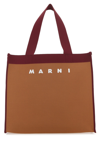 Marni Knitted Logo Tote With Long Handles