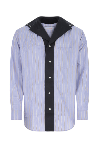Bluemarble Sailor Striped Long-sleeve Shirt In 蓝色