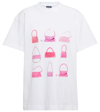 JACQUEMUS LE T-SHIRT SACS印花T恤