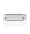 RAINBOW K GRACE 14KT GOLD RING WITH DIAMONDS AND SAPPHIRES