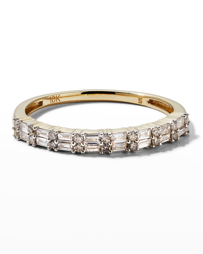 Stone And Strand Diamond Code Ring In Gold