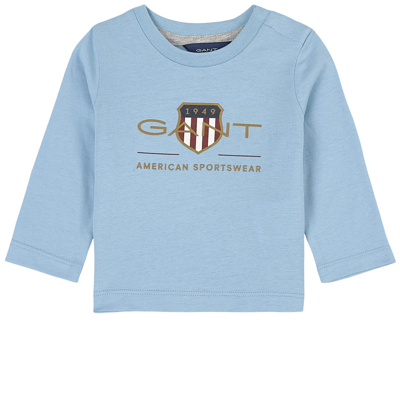 Gant Babies' Branded T-shirt Blue