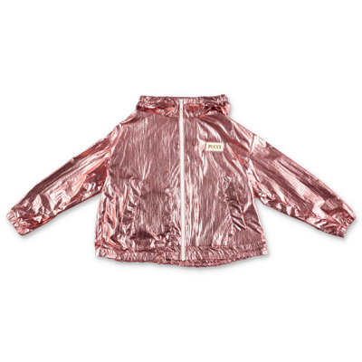 Emilio Pucci Teen Girls Pink Logo Jacket