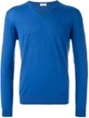 FASHION CLINIC TIMELESS V-NECK WOOL JUMPER,T02211754900