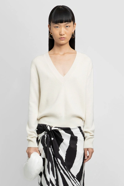 Bottega Veneta Sweaters In Off-white