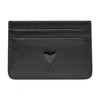 Ami Alexandre Mattiussi Ami De Caur Card Holder In Black