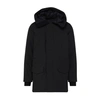 Canada Goose Langford Hooded Down Parka In Black