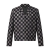 Louis Vuitton Boxy Damier Jacket In Noir