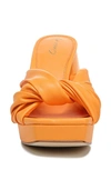 Circus By Sam Edelman Marianna Platform Sandal In Orange Cream