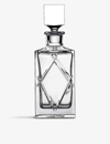 Waterford Olann Short Stories Square Lead Crystal Decanter