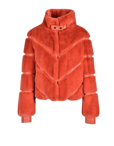 Patrizia Pepe Coats & Jackets Women's Orange Jacket