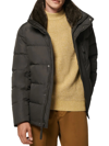 Marc New York Men's Horizon Faux Fur-trimmed Down Puffer Jacket In Smoke