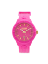 Versus Women's Stainless Steel & Silicone Watch In Pink