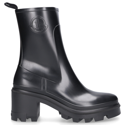 Moncler Ankle Boots Loftgrip Plastic In Black