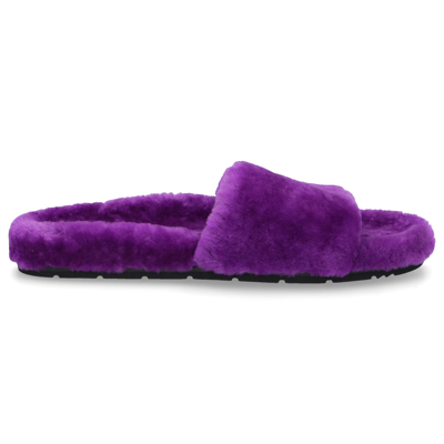 305 Sobe Slippers Tiki Fur In Purple