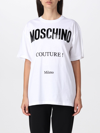 MOSCHINO COUTURE T-SHIRT MOSCHINO COUTURE WOMAN,D24397001