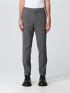 Fay Gabardine Trousers In Blue 1