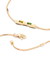 GUCCI 18KT YELLOW GOLD LINK TO LOVE TOURMALINE NECKLACE