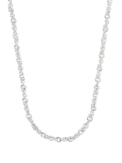 Spinelli Kilcollin Sterling Silver Rolo-chain Necklace In Silber
