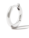 Spinelli Kilcollin Micro Hoop 18kt White-gold Single Earring In Silber
