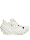 Balenciaga Defender Chunky-sole Sneakers In 9110 -eggshell/black