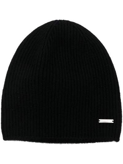 Woolrich Cashmere Ribbed Beanie