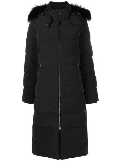 Woolrich Carley Long Parka In Schwarz