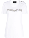 PHILIPP PLEIN LOGO-EMBELLISHED SHORT-SLEEVE T-SHIRT