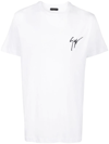 Giuseppe Zanotti Signature Embro Cotton Jersey T-shirt In White