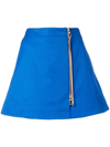 Az Factory A-line Mini Skirt In Blue