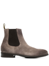 Doucal's Chelsea Ankle Boots In Grey