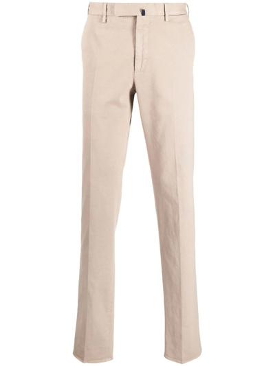 Incotex Straight-leg Tailored Trousers In Neutrals