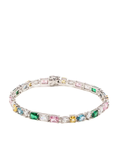 Hatton Labs Crystal-embellished Bracelet In Silver