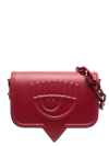 CHIARA FERRAGNI LOGO-EMBOSSED SHOULDER BAG