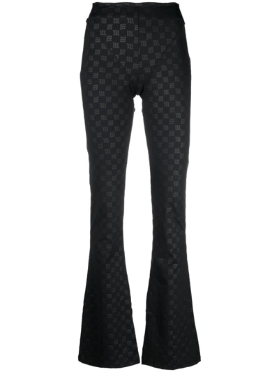 MISBHV FLARED SLIM-FIT TROUSERS