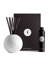 L'OBJET ROSE NOIRE PORCELAIN DIFFUSER SET