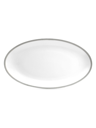 L'OBJET SOIE TRESSÉE OVAL PLATTER