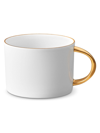 L'objet Corde Tea Cup, White/gold In Gold
