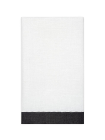 Sferra Filo 2-piece Tip Towel Set In White Smoke