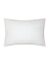 Sferra Vieste Linen Decorative Pillow In White Oat
