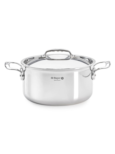De Buyer Affinity 9.5'' Stew Pan In Silver