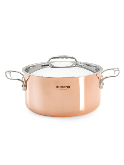 De Buyer Prima Matera 9.5'' Copper Stew Pan