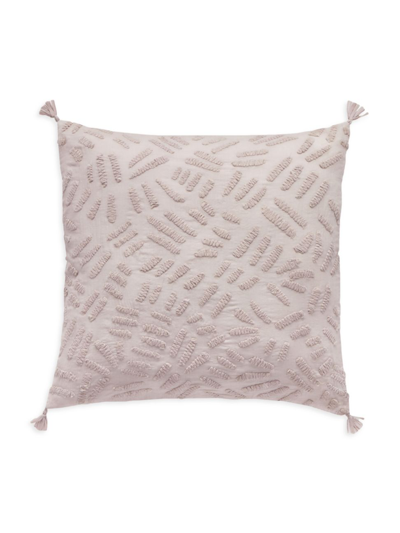 Splendid Mist Applique Decorative Pillow, 18 X 18 - 100% Exclusive In Blue