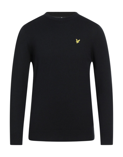 Lyle & Scott Sweaters In Black