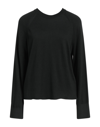 Alpha Studio Sweaters In Black