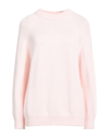 Alpha Studio Sweaters In Light Pink